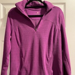 Purple Quarter Zip